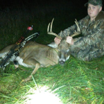 First Buck with Bow, Casey Rowe